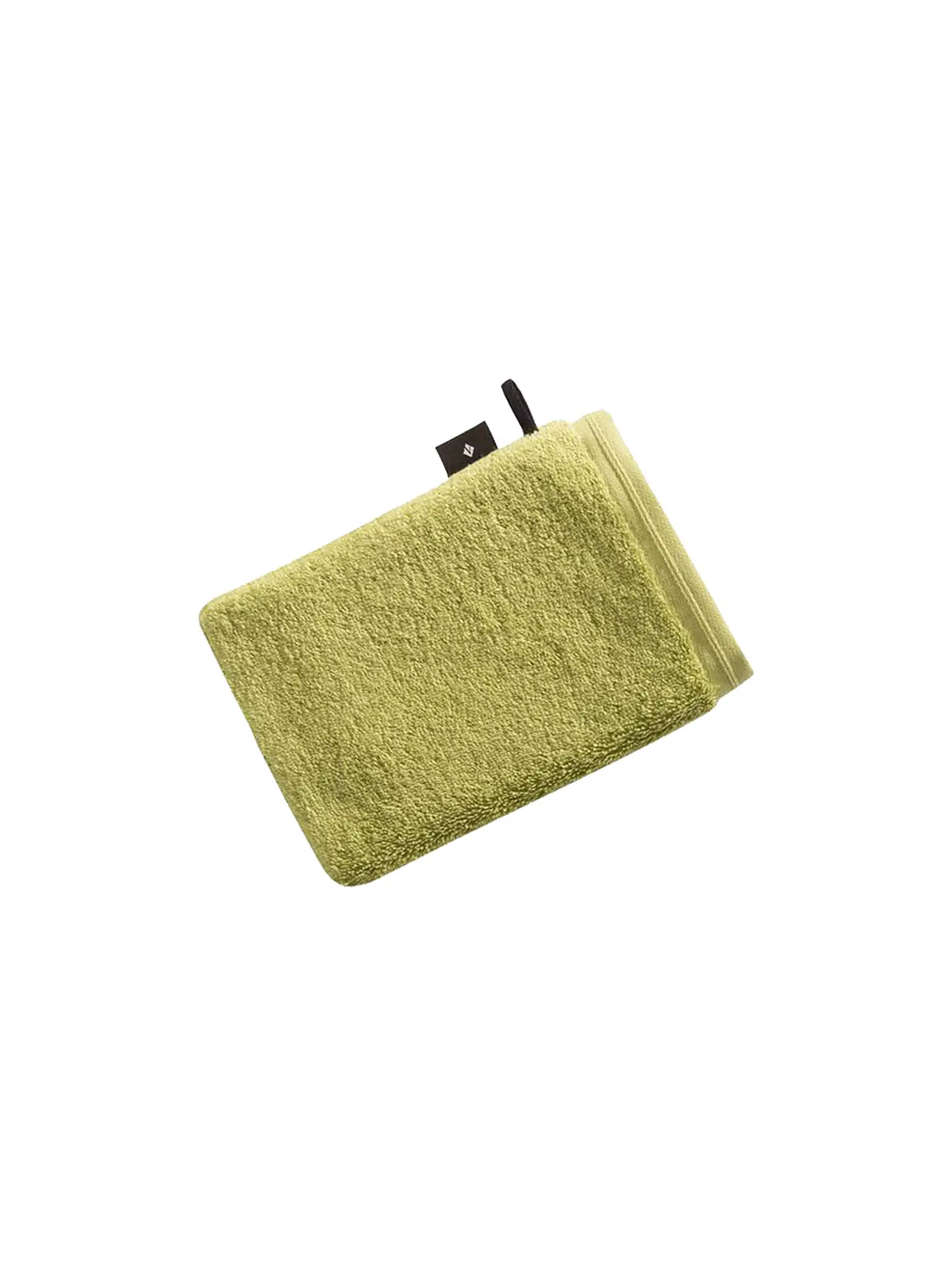 VOSSEN | Waschhandschuh "Vegan Life" 16x22cm (Pepplestone) | grün